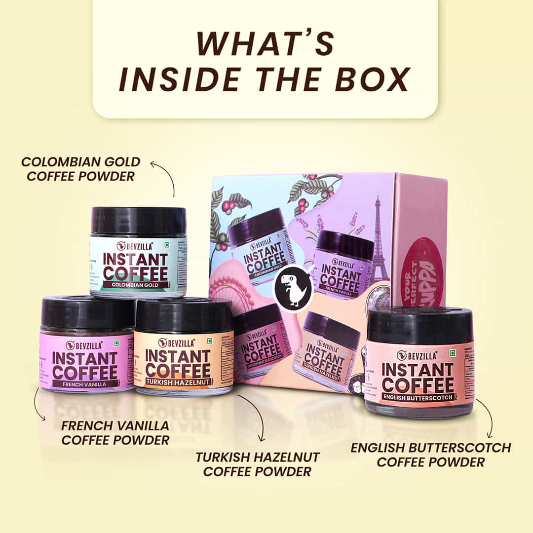 25GM X 4 Coffee Jars (All 4 Flavours) - Image 5