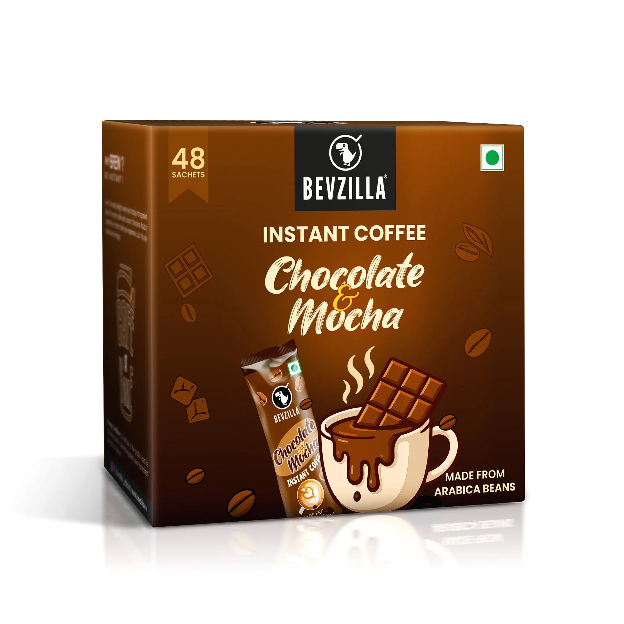 48 Choco Mocha Coffee Sachets Pack - Image 4