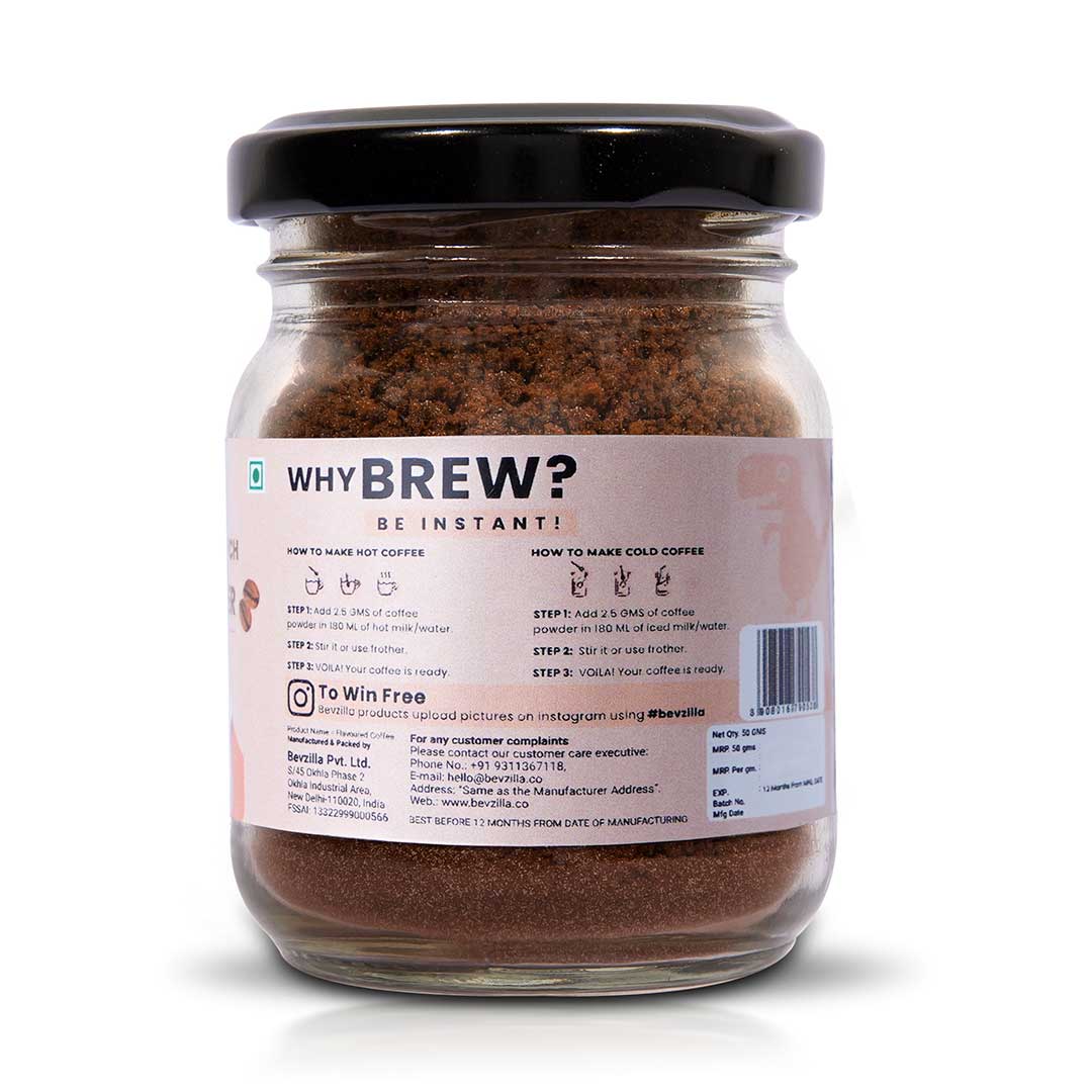 50GM x 4 Flavoured Coffee Jars - Image 10