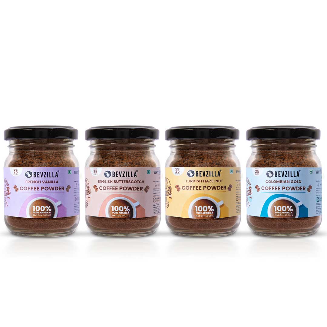 50GM x 4 Flavoured Coffee Jars - Image 3