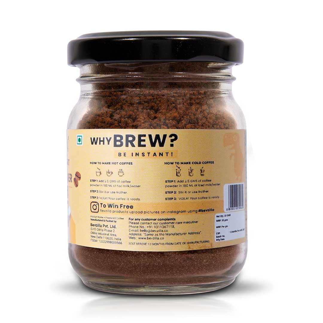 50GM x 4 Flavoured Coffee Jars - Image 9