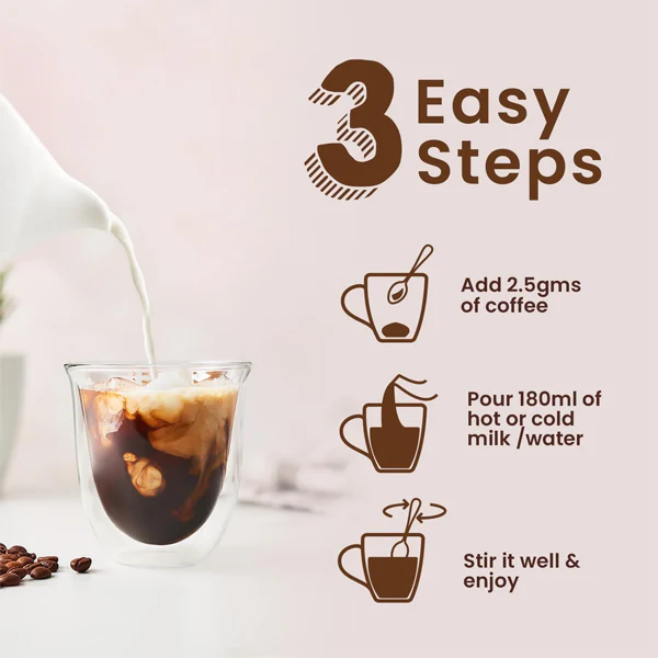 48 Classic Instant Coffee Sachets Box - Image 4