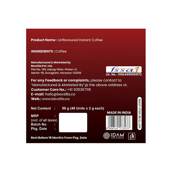 48 Classic Instant Coffee Sachets Box - Image 8