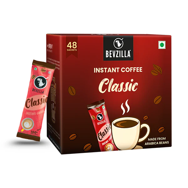 48 Classic Instant Coffee Sachets Box - Image 9