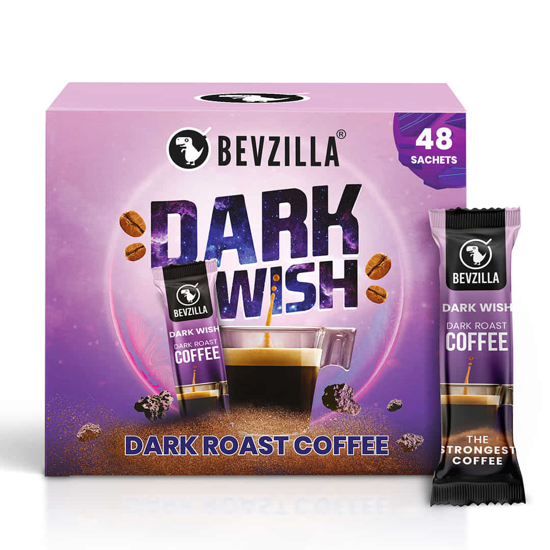 48 Dark Roast Coffee Sachets Box - 5X Stronger - Image 4