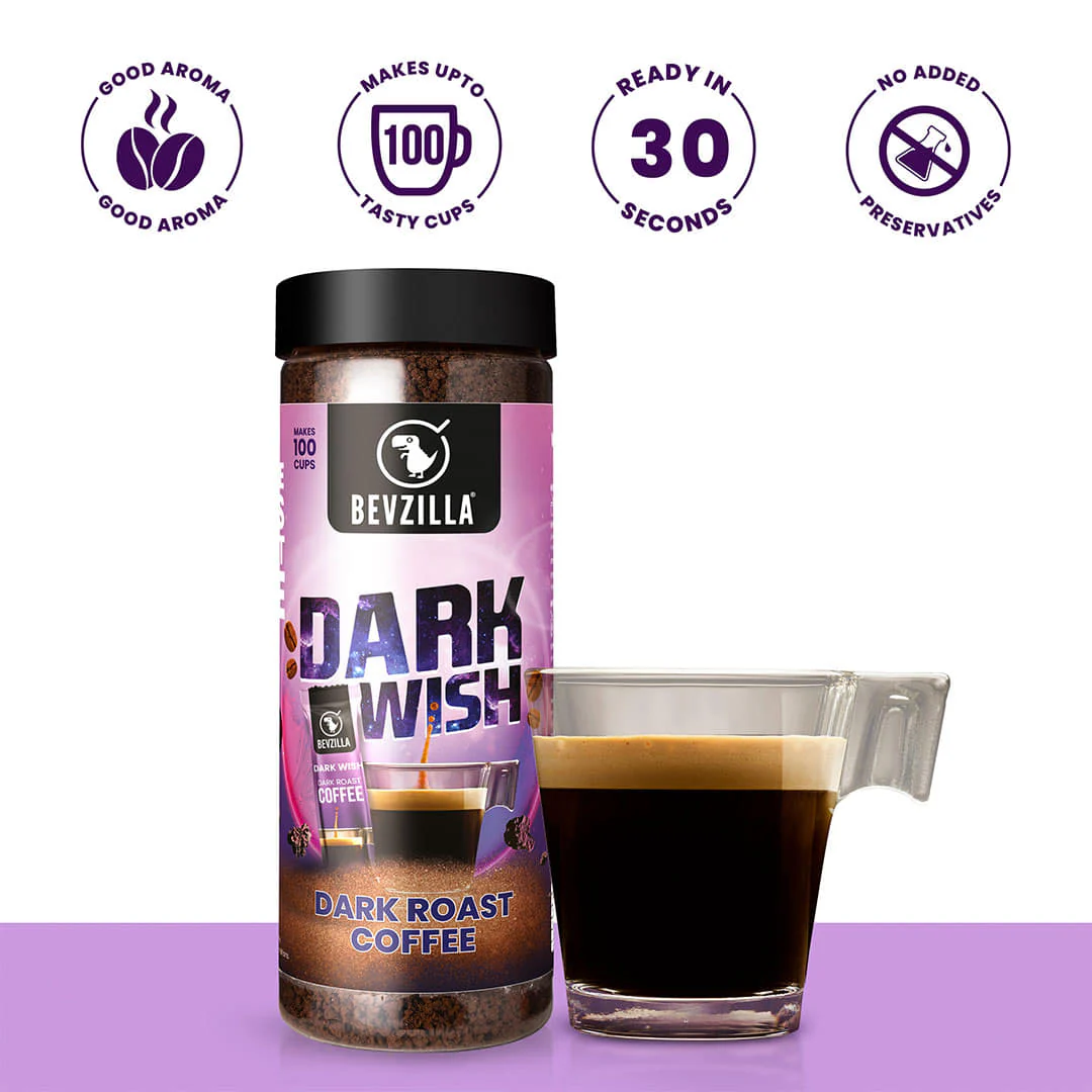 200GM Dark Roast Coffee Jar - Image 7