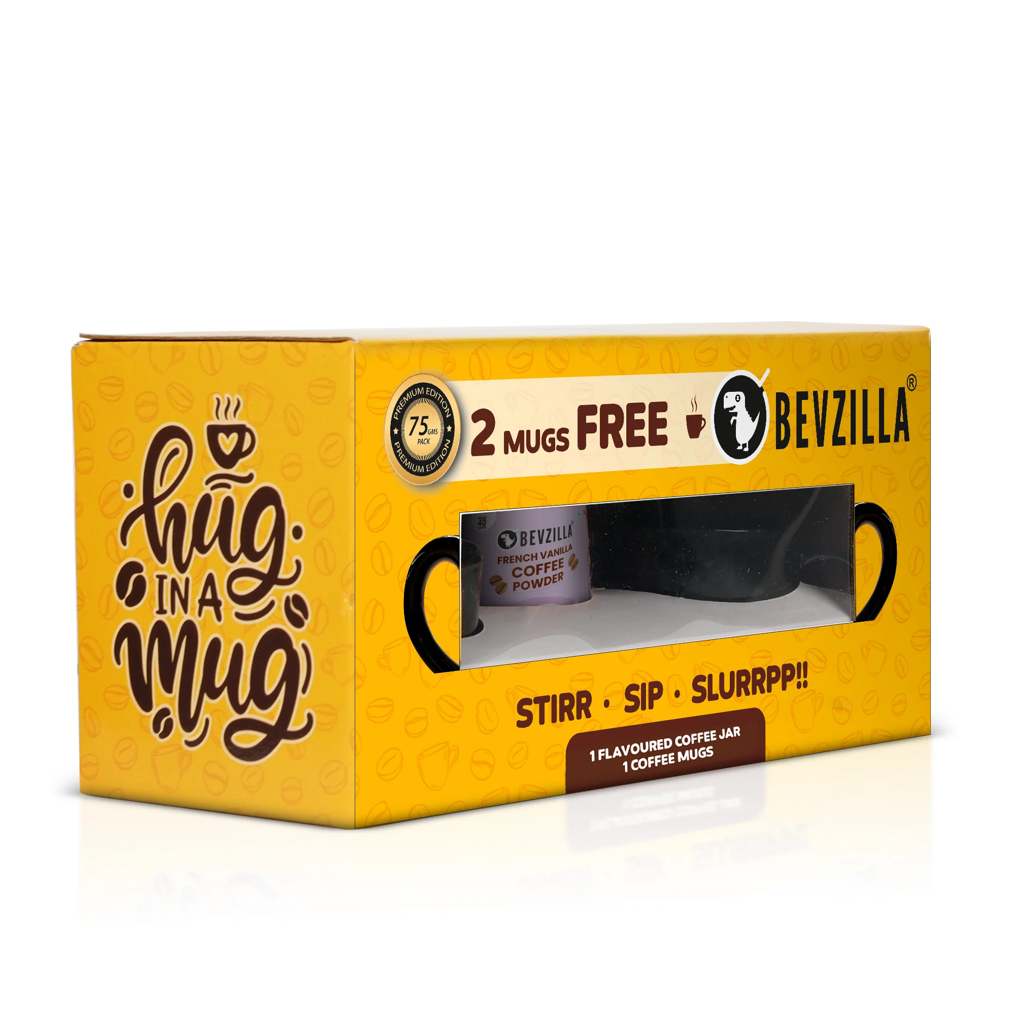 French Vanilla Premium Edition Pack - 2 Free Coffee Mugs - Image 3