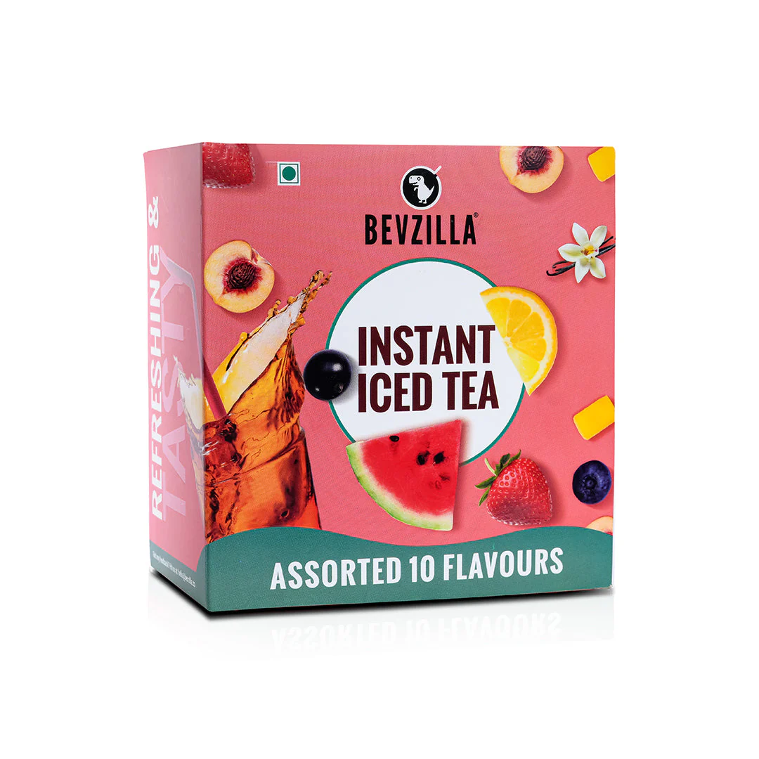 Iced Tea Powder 10 Assorted Flavours Pack - Image 4
