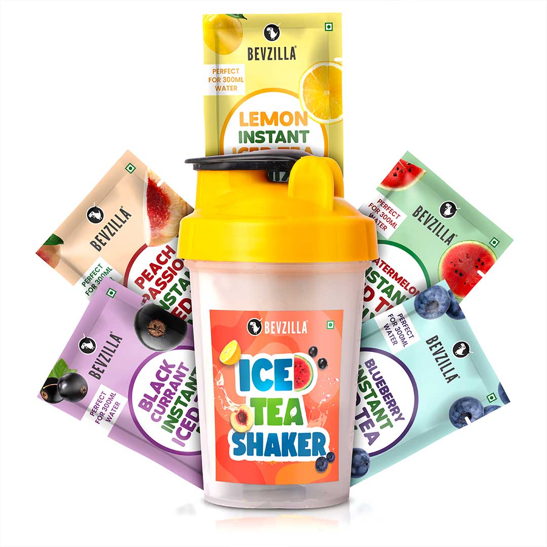 5 Flavoured Iced Tea Sachets + Shaker - Image 7