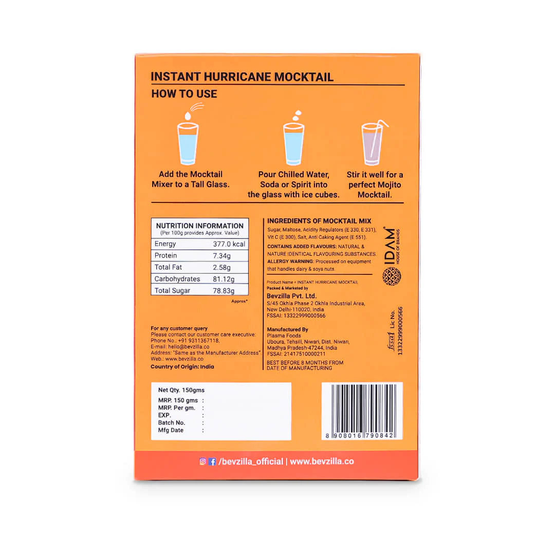 Mocktail Mixers Combo (All 4 Flavours) - Image 7
