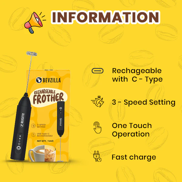 Rechargeable Frother - Image 3